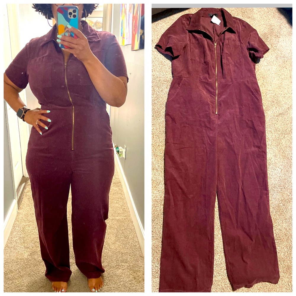 Corduroy Jumpsuit